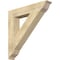 Ekena Millwork Traditional Traditional Rough Sawn Bracket, Douglas Fir, 6"W x 36"D x 36"H BKT06X36X36TRA01RDF - alternate 1